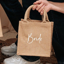 Carica l'immagine nel visualizzatore di Gallery, Borsa iuta personalizzata