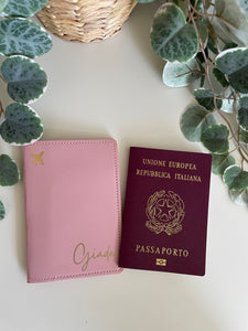 Porta passaporto classico - personalizzato