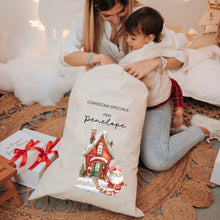 Carica l&#39;immagine nel visualizzatore di Gallery, Sacca Natalizia grande personalizzata