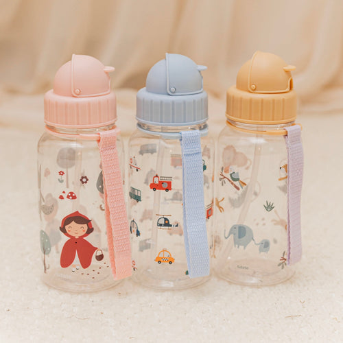 Borraccia con Cannuccia in Silicone per Bambini