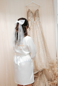 Box vestaglia sposa personalizzata