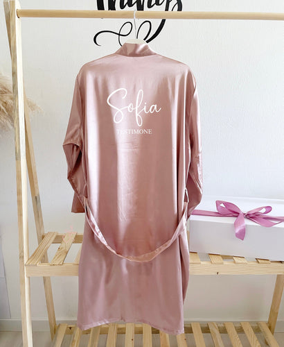 Vestaglia personalizzata