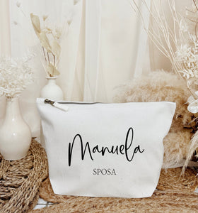 Pochette in cotone personalizzata