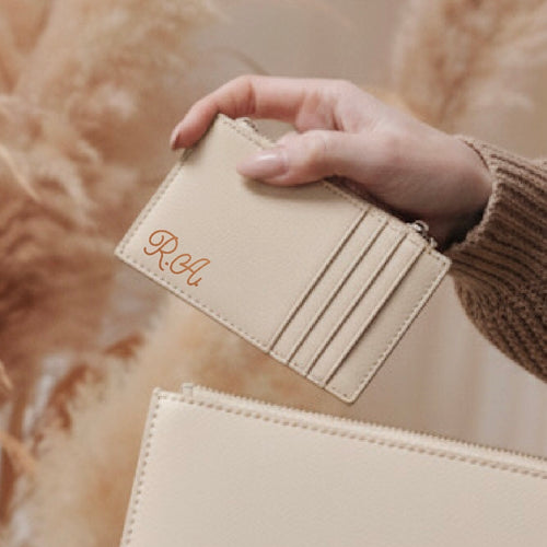 Portacarte saffiano- personalizzato