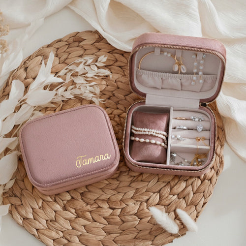 Portagioie Luxury personalizzato in velluto