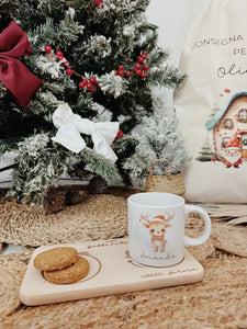 Vassoio natale inciso - personalizzato