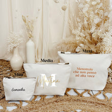 Carica l&#39;immagine nel visualizzatore di Gallery, Pochette in cotone personalizzata