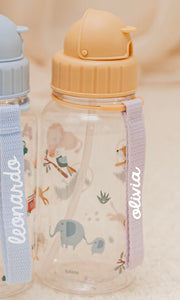 Borraccia Personalizzata con Cannuccia in Silicone per Bambini