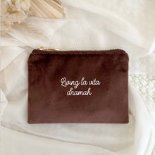 Carica l'immagine nel visualizzatore di Gallery, Pochette mini in velluto