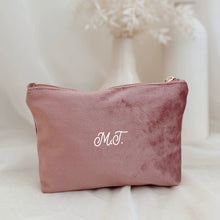 Carica l&#39;immagine nel visualizzatore di Gallery, Pochette in velluto personalizzata