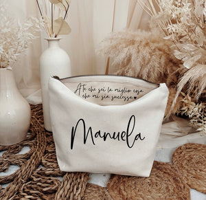 Pochette in cotone personalizzata