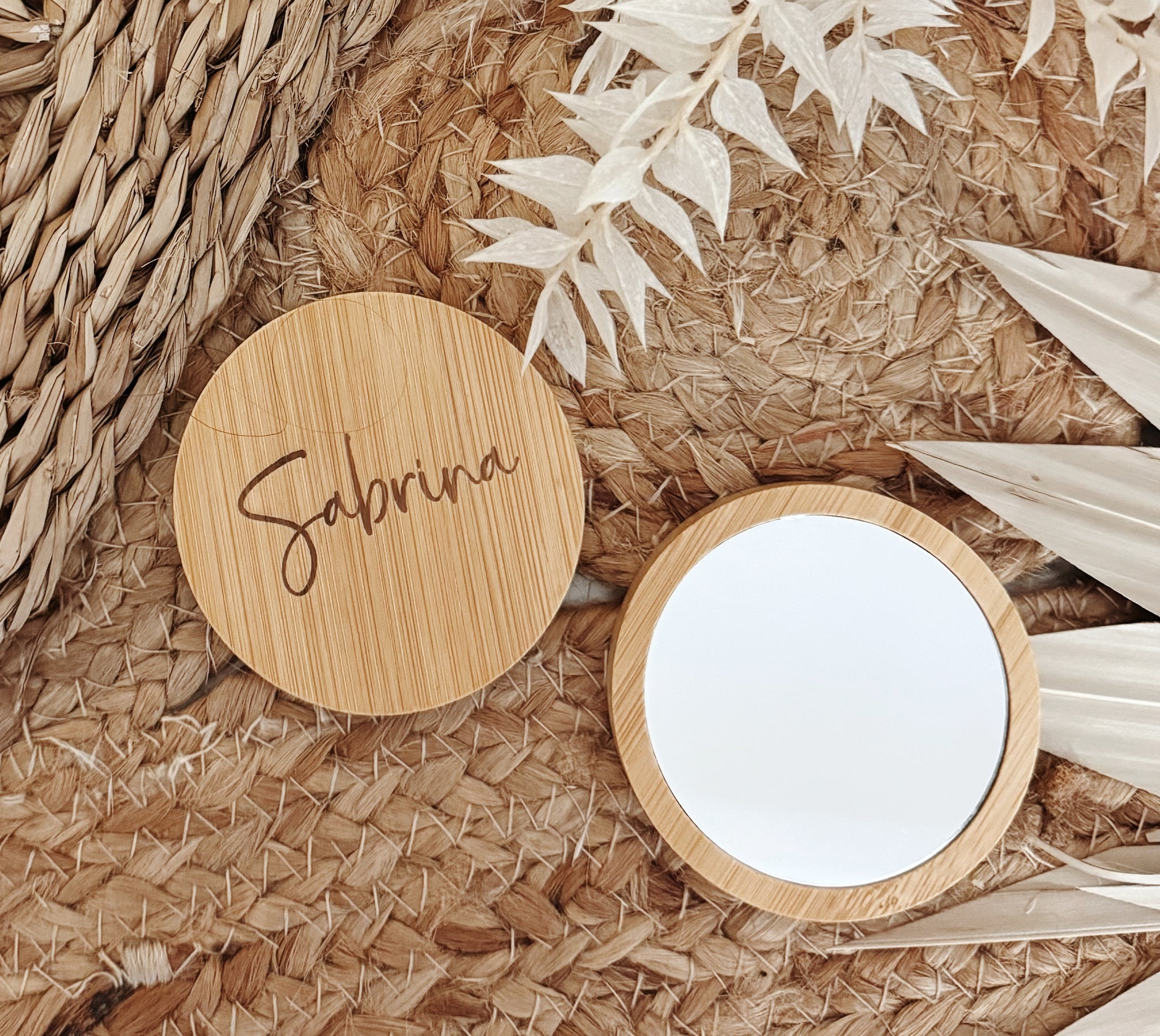 50 Etichette In Legno Incise Laser Per Bomboniere: "Thank You For Sharing Our Special Day" - copertina