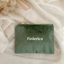 Carica l'immagine nel visualizzatore di Gallery, Pochette mini in velluto