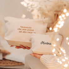 Carica l&#39;immagine nel visualizzatore di Gallery, Pochette in cotone personalizzata