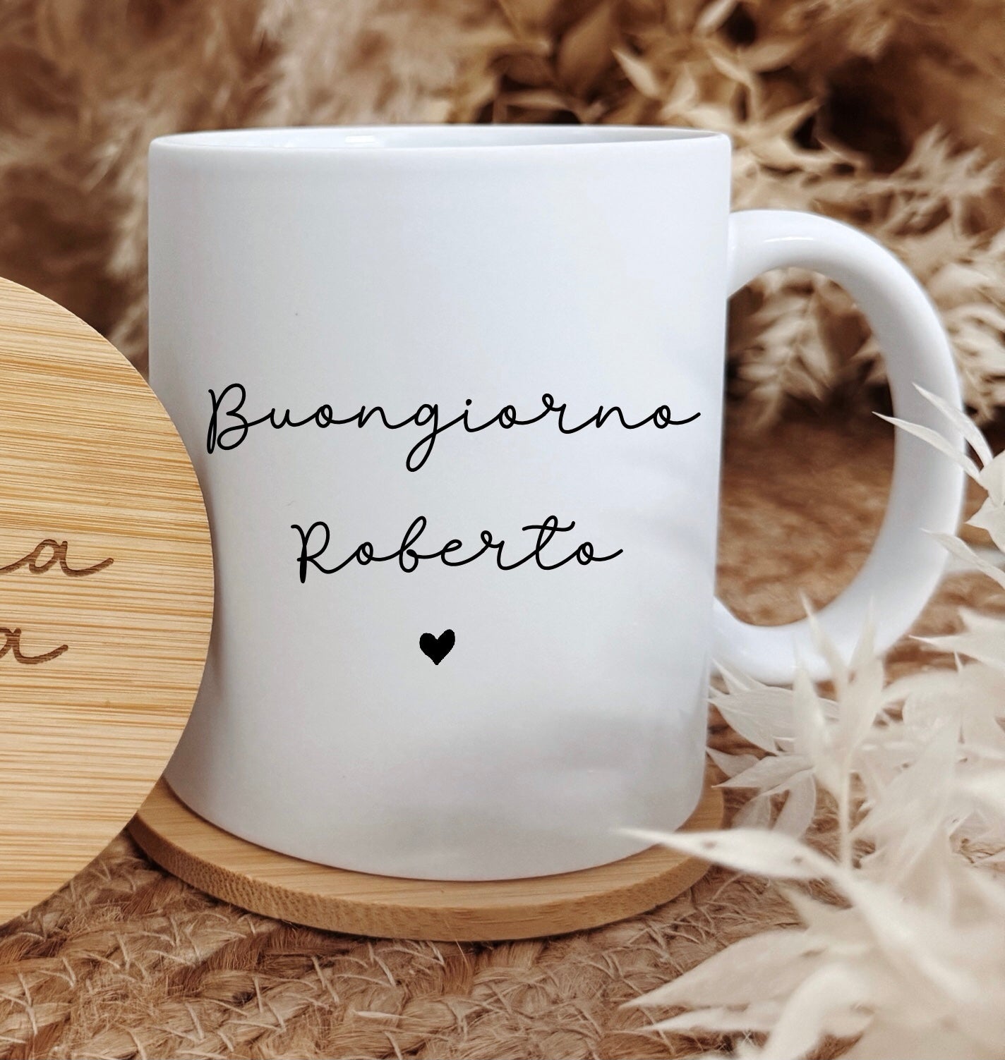 Lettera P è per il pinguino 15oz tazza grande - Italia Lettera P è per il pinguino 15oz tazza grande - Italia