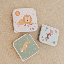 Carica l&#39;immagine nel visualizzatore di Gallery, Set 3 Scatoline porta pranzo/merenda personalizzato per Bambini