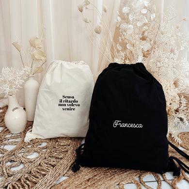 Sacca personalizzata