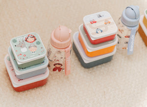 Set 3 Scatoline porta pranzo/merenda personalizzato per Bambini