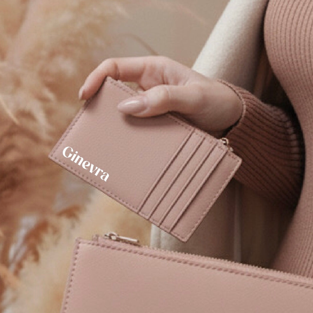 Portacarte saffiano- personalizzato