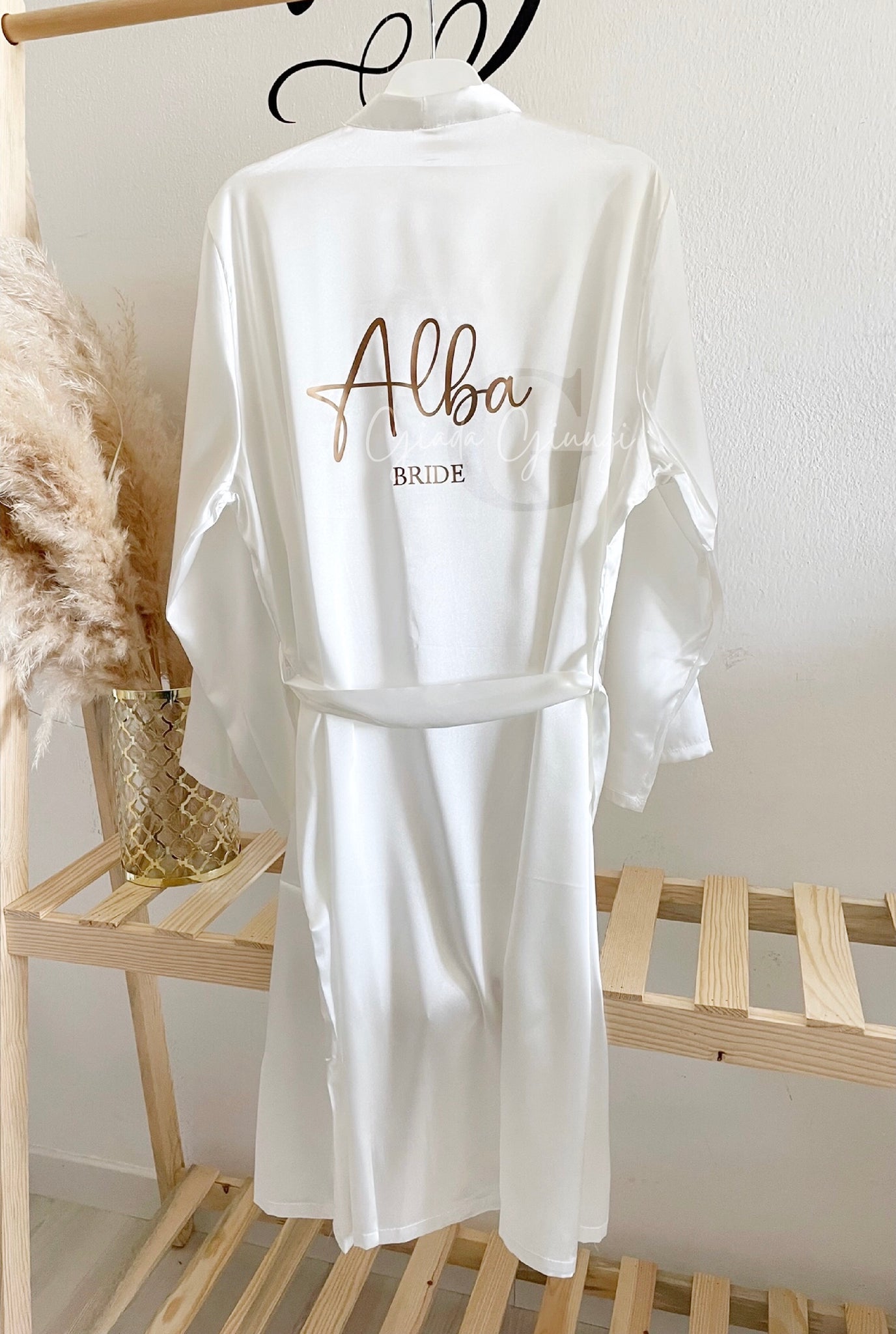 Box vestaglia sposa personalizzata