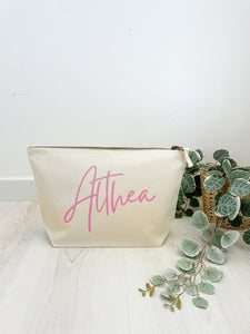 Pochette beige personalizzata