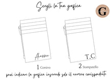 Carica l&#39;immagine nel visualizzatore di Gallery, Portacarte saffiano- personalizzato