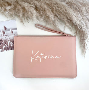 Pochette saffiano- personalizzata