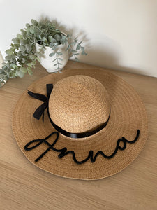 Cappello CUCITO bimba personalizzato