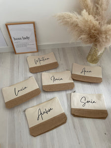 Pochette beige