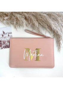 Pochette saffiano- personalizzata
