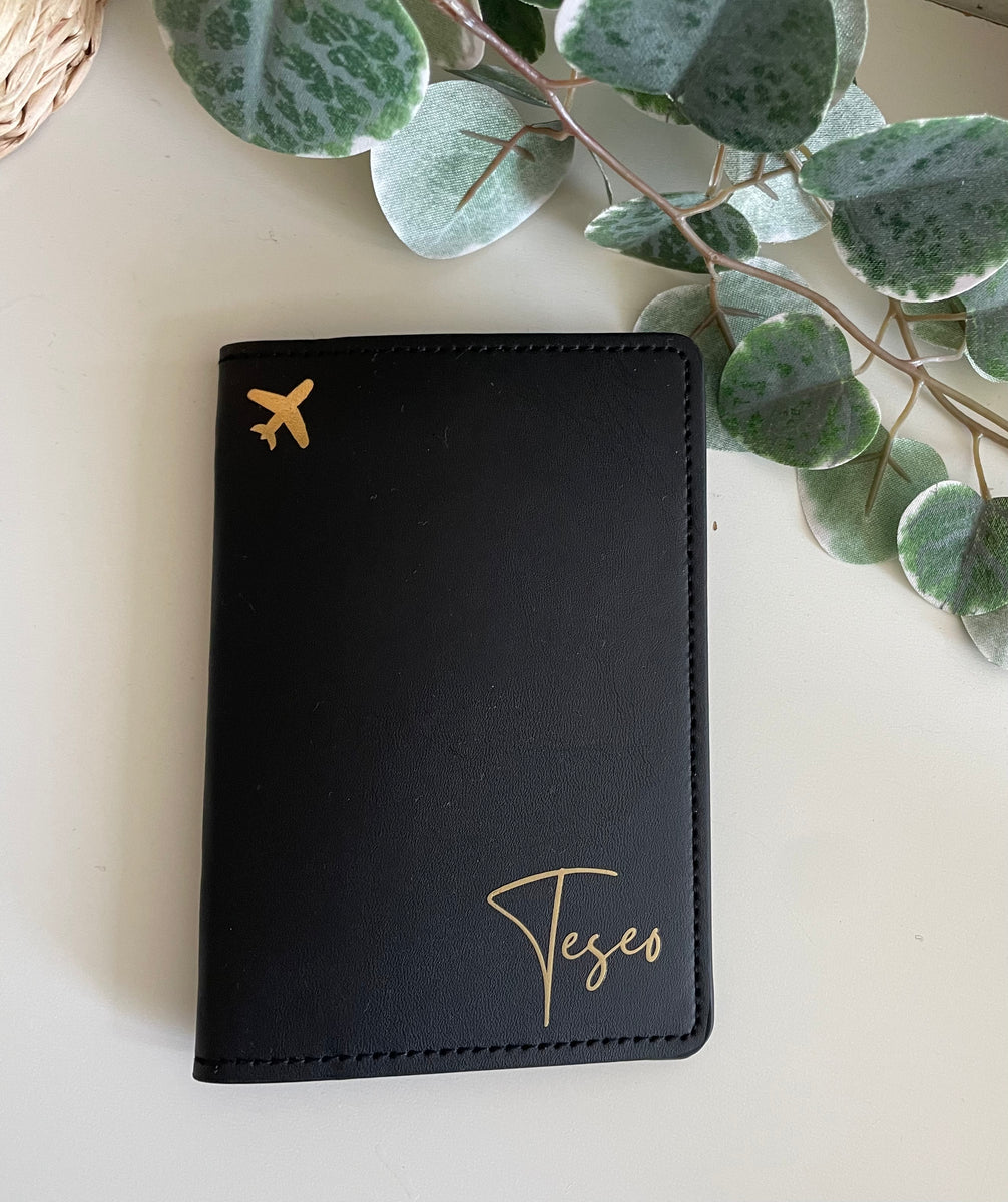 Porta Passaporto Personalizzabile - Regalo Viaggio Su Misura - Foto 3